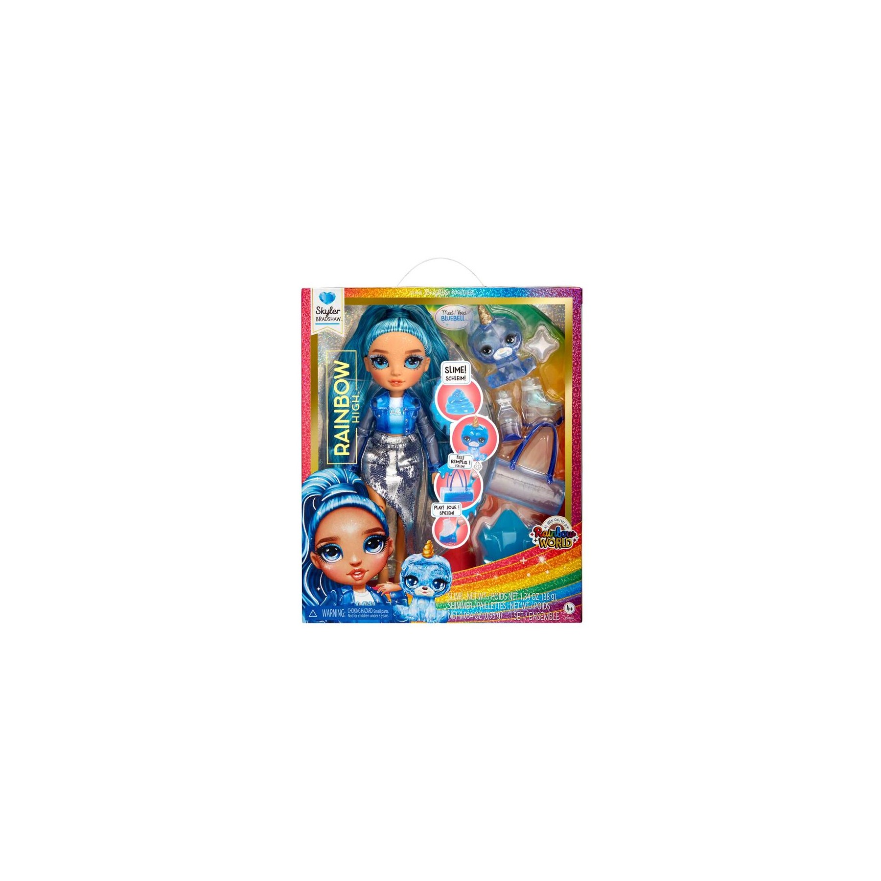 Muñeca Skyler Rainbow World Rainbow High 25cm