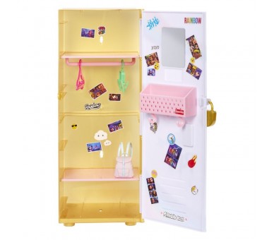 Playset muñeca con taquilla Rainbow High