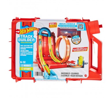 Pista Bidon de AcrobaciasTrack Builder Hot Wheels