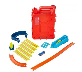 Pista Bidon de AcrobaciasTrack Builder Hot Wheels
