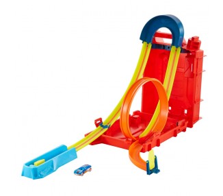 Pista Bidon de AcrobaciasTrack Builder Hot Wheels