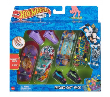 Blister 4 Skates Hot Wheels surtido