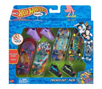 Blister 4 Skates Hot Wheels surtido