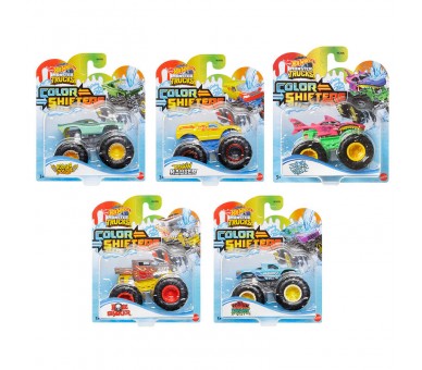 Coche Color Shifters Monster Trucks Hot Wheels surtido
