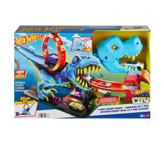 Pista Mordida de T-Rex Hot Wheels