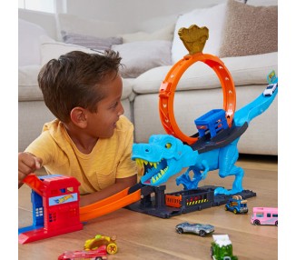 Pista Mordida de T-Rex Hot Wheels