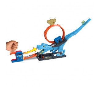 Pista Mordida de T-Rex Hot Wheels