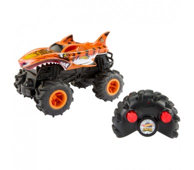 Coche radio control Tiger Shark Monster Trucks Hot Wheels
