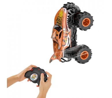 Coche radio control Tiger Shark Monster Trucks Hot Wheels