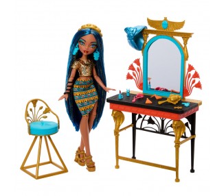 Muñeca Cleo de Nile con Tocador Monster High