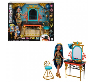 Muñeca Cleo de Nile con Tocador Monster High