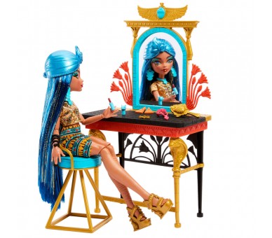 Muñeca Cleo de Nile con Tocador Monster High