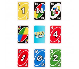 Juego cartas UNO Teams