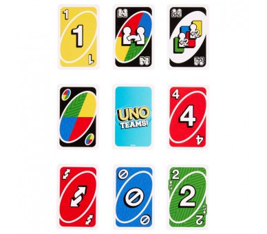 Juego cartas UNO Teams