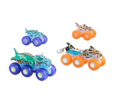 Blister Power Smashers Mega-Wrex y Tiger Shark Monster Trucks