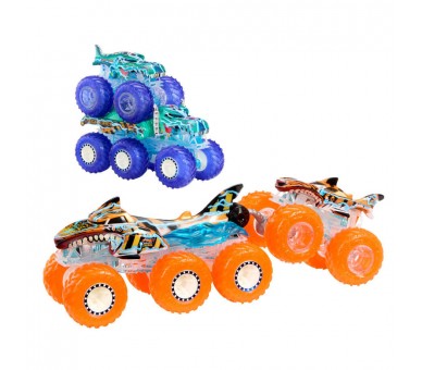 Blister Power Smashers Mega-Wrex y Tiger Shark Monster Trucks
