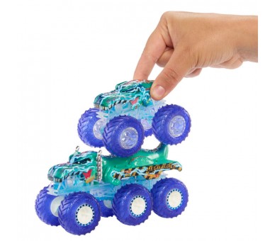 Blister Power Smashers Mega-Wrex y Tiger Shark Monster Trucks