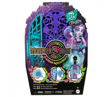 Muñeca Twyla Skulltimate Secrets Midnight Garden Monster High