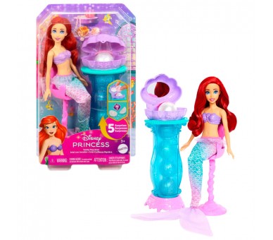 Muñeca Ariel con tocador La Sirenita Princesas Disney
