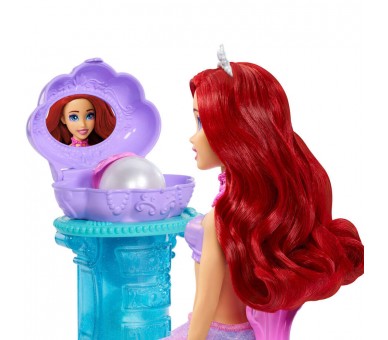 Muñeca Ariel con tocador La Sirenita Princesas Disney