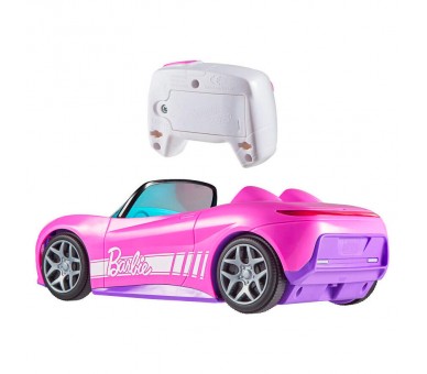 Coche Descapotable radio control Barbie Hot Wheels