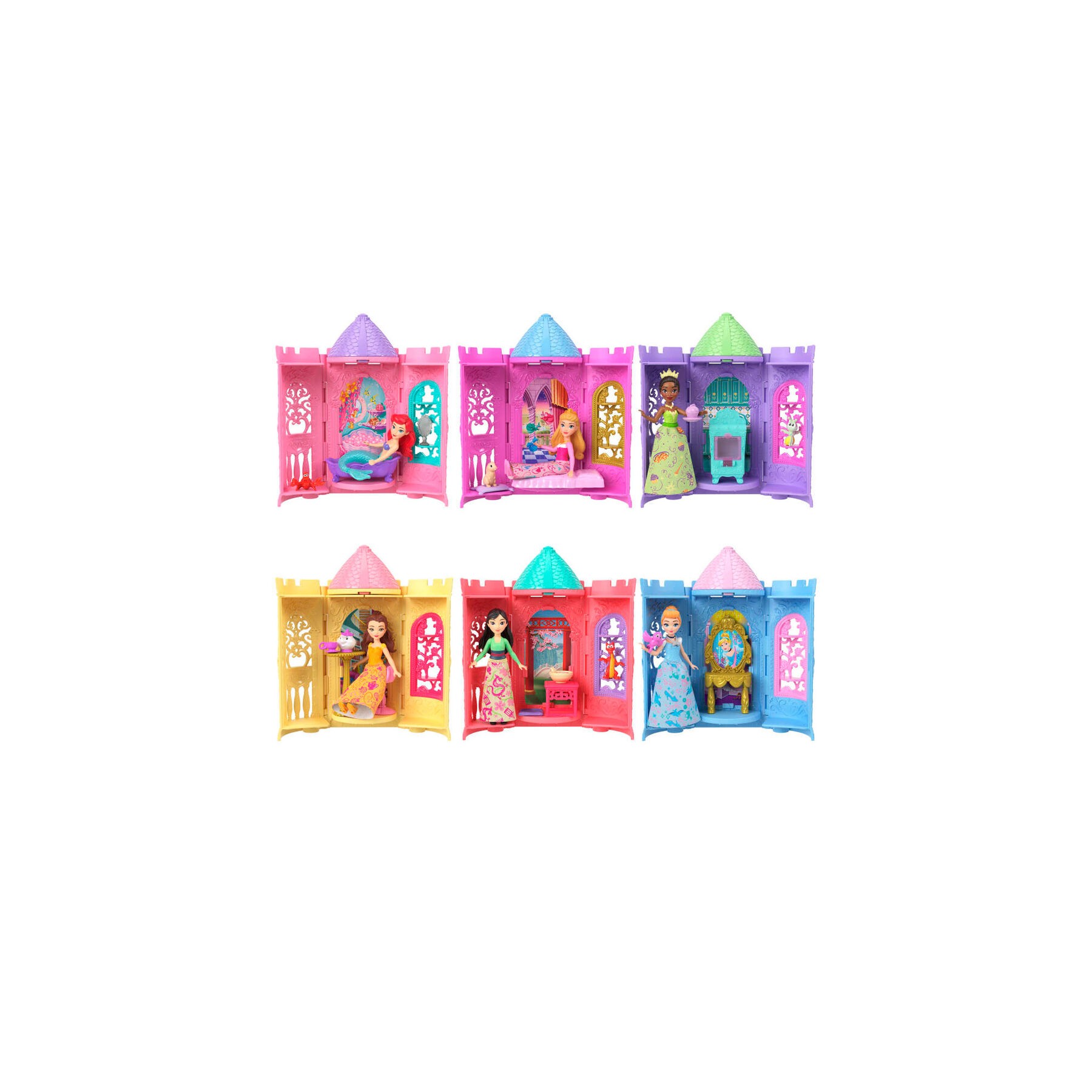 Muñeca Mini Torre sorpresa Princesas Disney surtido