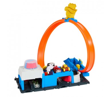 Pista Super Estacion de Policia City Hot Wheels