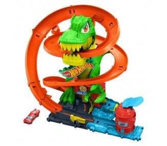 Pista Estacion de Bomberos T-Rex City Hot Wheels