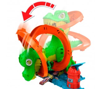 Pista Estacion de Bomberos T-Rex City Hot Wheels