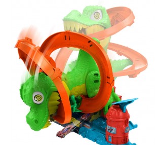 Pista Estacion de Bomberos T-Rex City Hot Wheels
