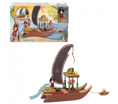 Canoa de Aventuras Vaiana Moana 2 Disney