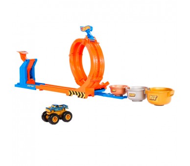 Pista Trofeo del Desafío Bigfoot Monster Trucks Hot Wheels