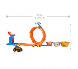Pista Trofeo del Desafío Bigfoot Monster Trucks Hot Wheels