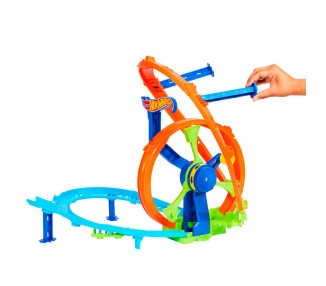Pista Desafio Turbina de Accion Stunt Tracks Hot Wheels