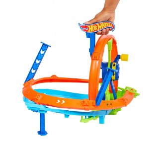 Pista Desafio Turbina de Accion Stunt Tracks Hot Wheels