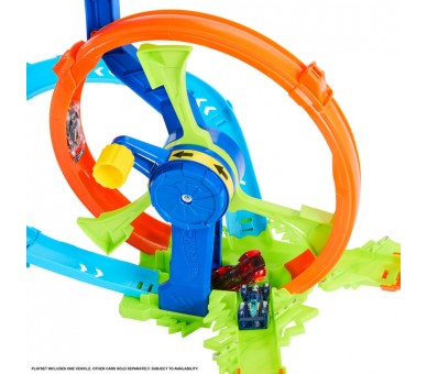 Pista Desafio Turbina de Accion Stunt Tracks Hot Wheels