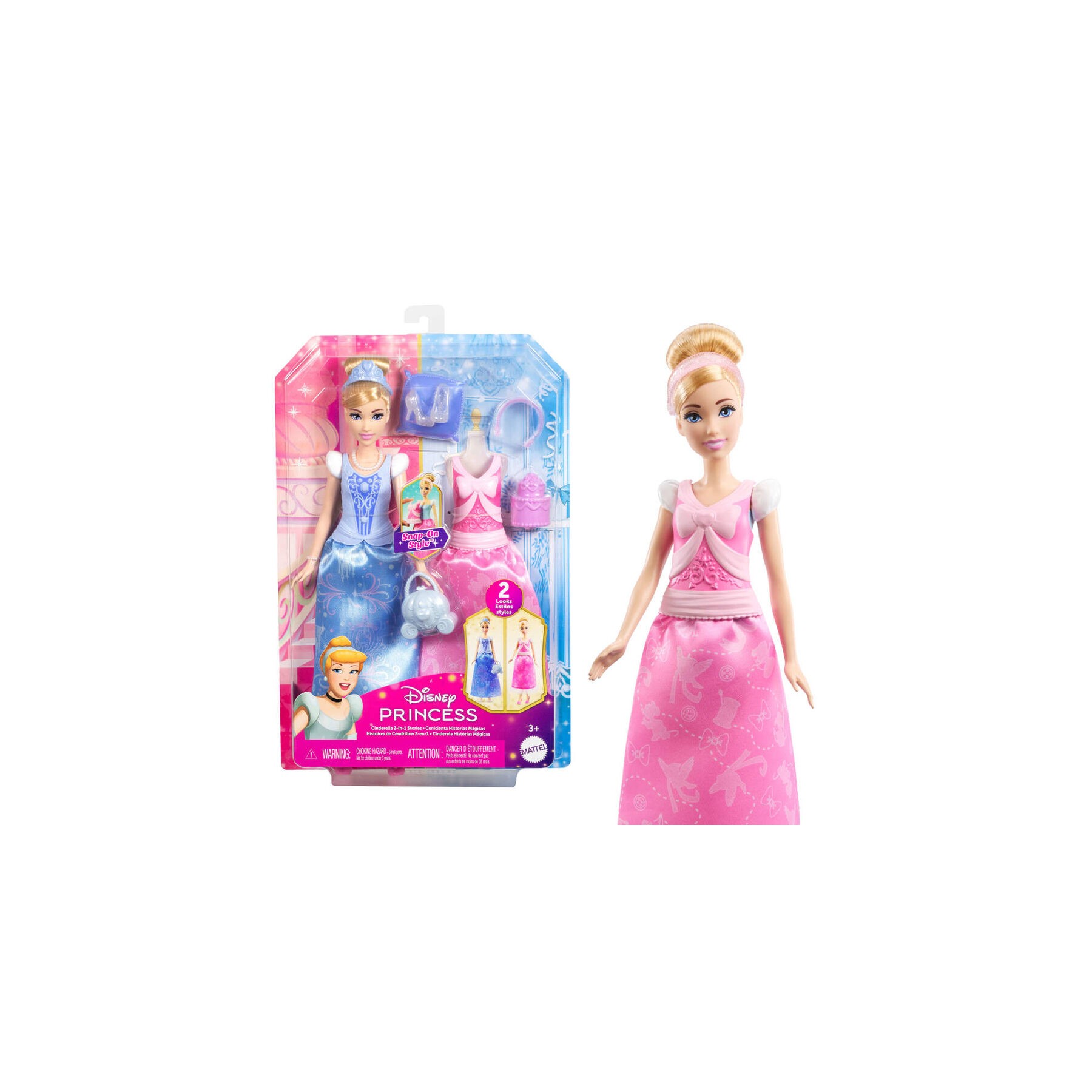 Muñeca Cenicienta Historias Mágicas Princesas Disney