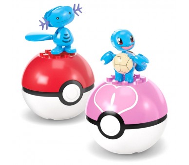 MEGA Construx Equipo de entrenador de Agua Pokemon