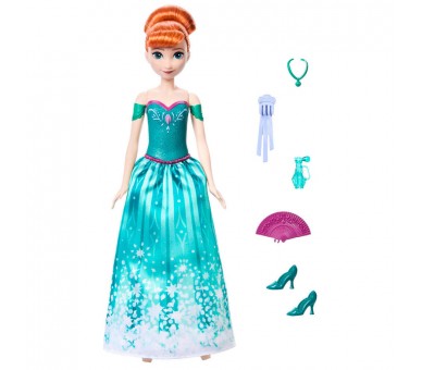 Muñeca Spin And Reveal Anna Frozen Disney