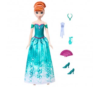 Muñeca Spin And Reveal Anna Frozen Disney