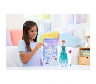 Muñeca Spin And Reveal Anna Frozen Disney