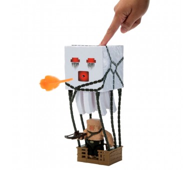 Figura Ghast Lanza el Ataque Fantasma Minecraft La Pelicula 25cm