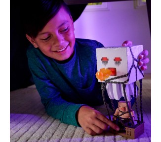 Figura Ghast Lanza el Ataque Fantasma Minecraft La Pelicula 25cm