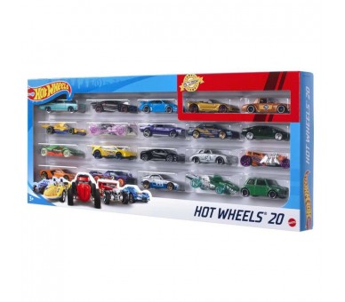 Blister 20 coches Hot Wheels surtido
