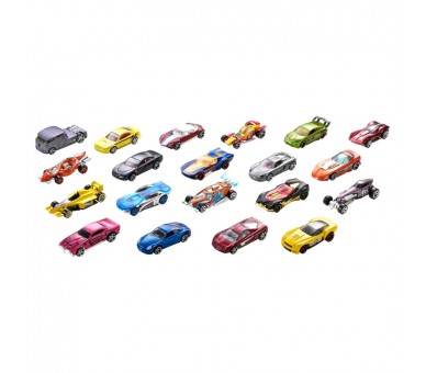 Blister 20 coches Hot Wheels surtido