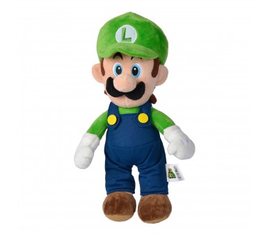 Peluche Luigi Super Mario Bros 30cm