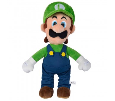 Peluche Luigi Super Mario Bros 50cm