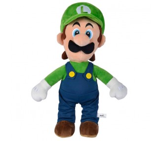 Peluche Luigi Super Mario Bros 50cm