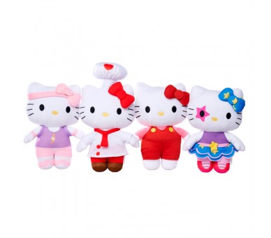 Peluche Super Style Hello Kitty 20cm surtido