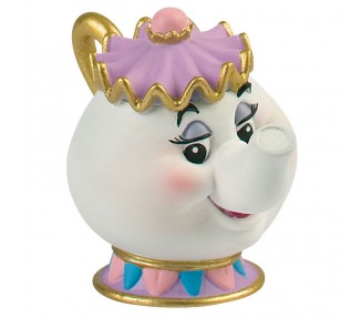 Figura Mrs. Potts La Bella y La Bestia Disney 10cm